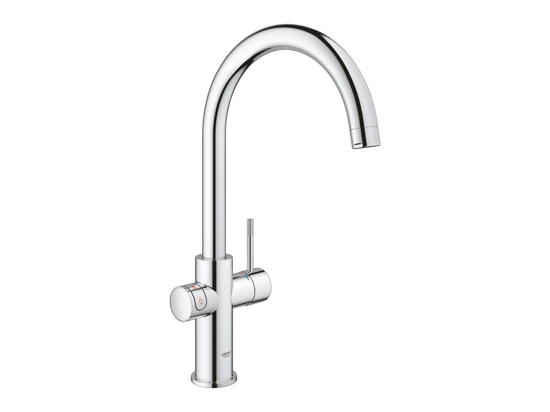 Grohe Red Duo, Armatur und Boiler Größe M, chrom