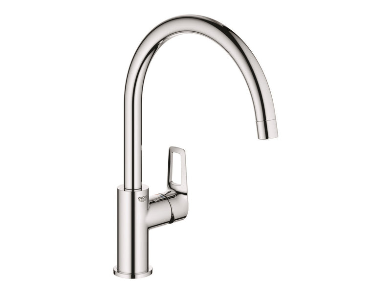 Grohe BauLoop, Einhand-Spültischbatterie, DN 15, chrom