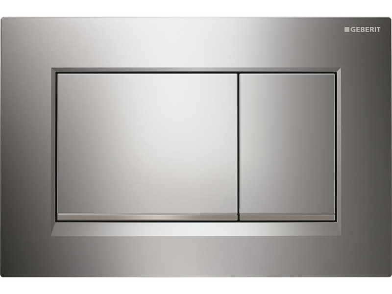 Geberit actuator plate sigma 30 bright chrome/matt chrome/br