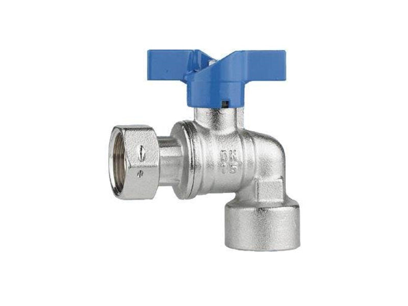 Pettinaroli angle ball valve with swivel end/female end 34