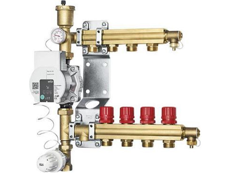 Roth shuntunit for 4 circuits