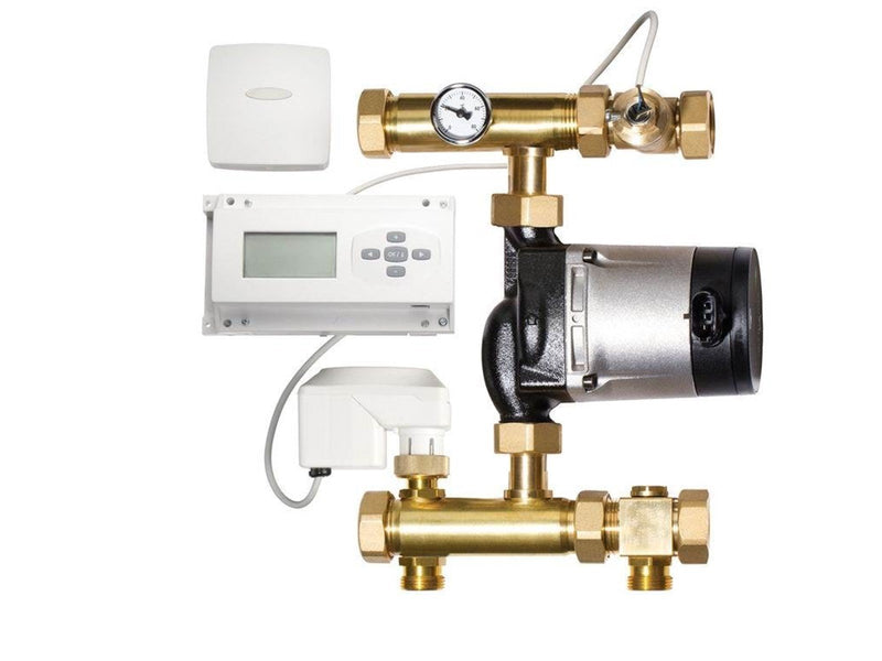 Roth floor heating shunt  with weather compensator