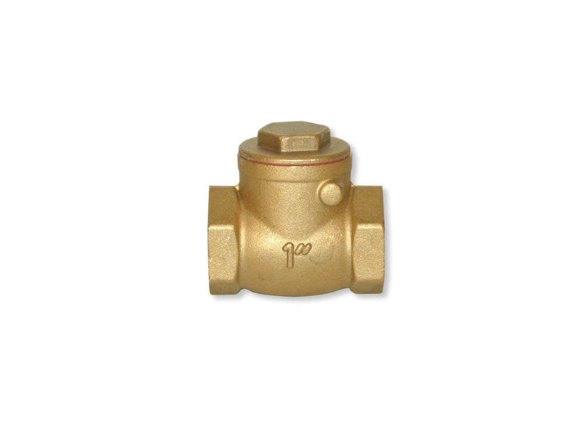Pettinaroli Brass swing check valve with metal disc 11/2