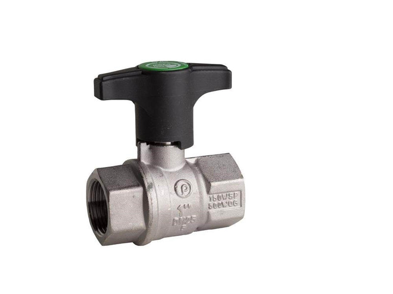 Pettinaroli F x f heavyduty fullway ball valve extended plastic lever