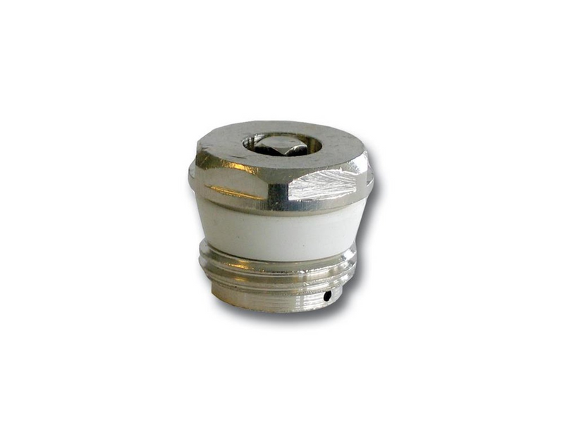 Pettinaroli Air screw with profit ring 6 edge 1/2" chrome