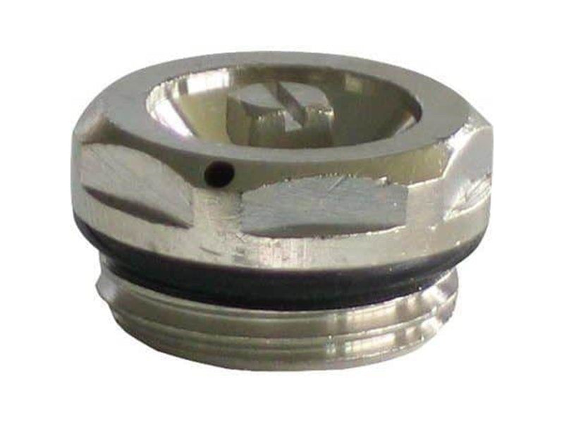 Pettinaroli Air screw with o-ring edge 1/2" chrome