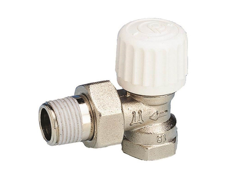 Pettinaroli Radiator valve angled 1/2"