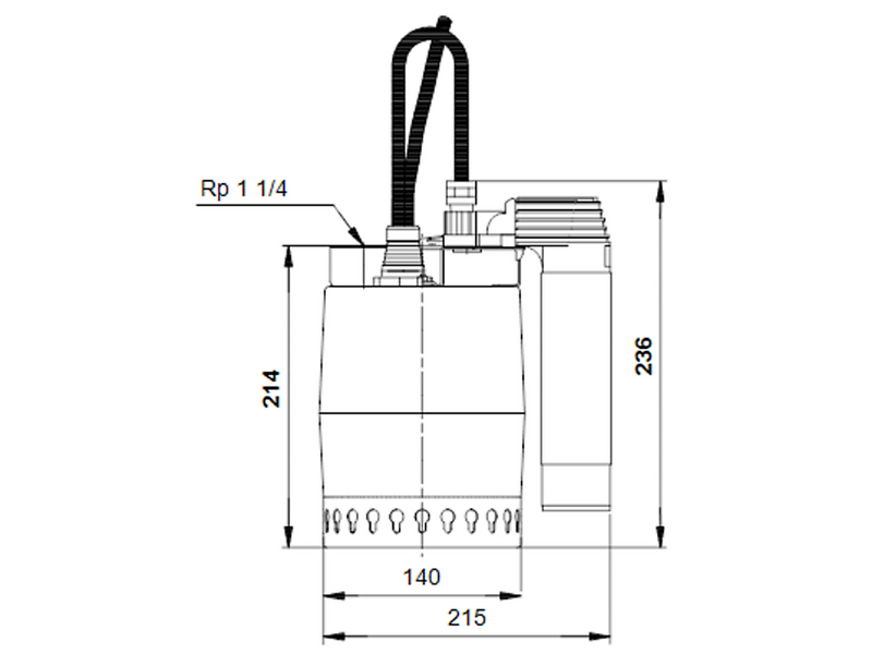 Grundfos UNILIFT KP 150 AV 1 drainage pump