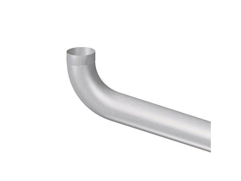Rheinzink extended pipe bend 72o 1m 76 mm