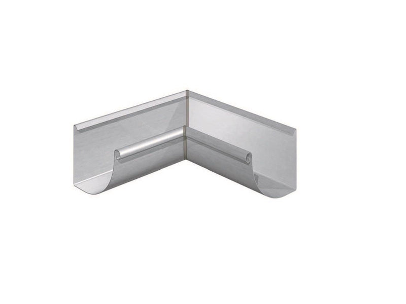 Rheinzink corner internal 90° for quarter-round gutter 400x0