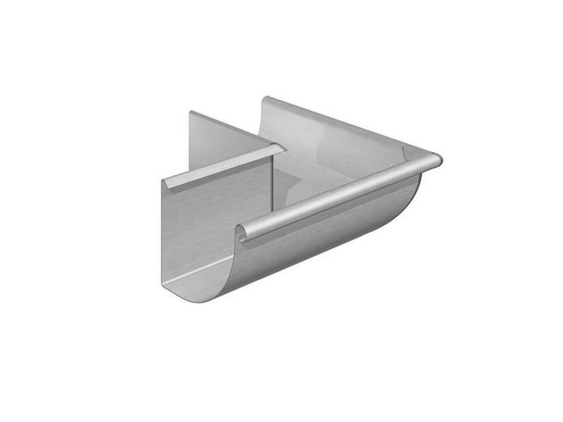 Rheinzink corner external 90° for quarter-round gutter 333x0