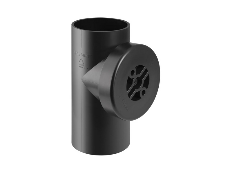 Geberit Access pipe pe-hd 90g d110 round opening