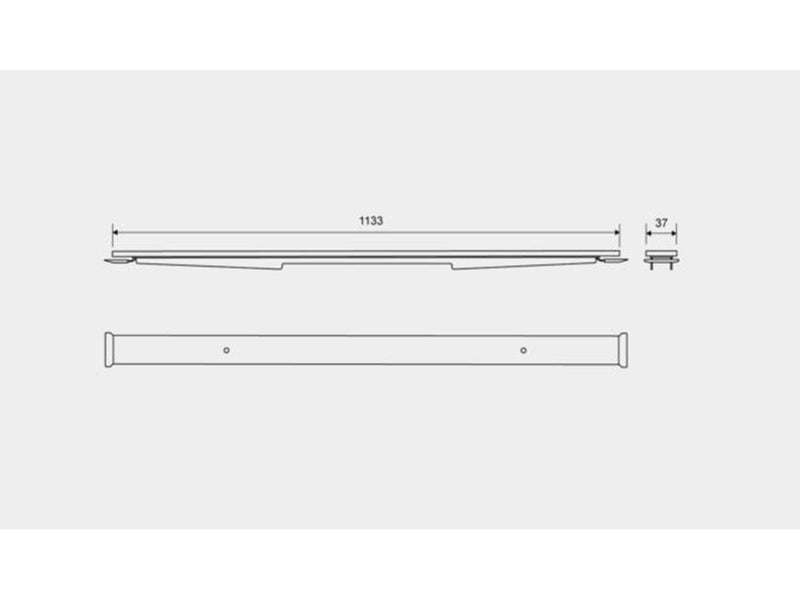 Unidrain HighLine Custom panel 1200 mm