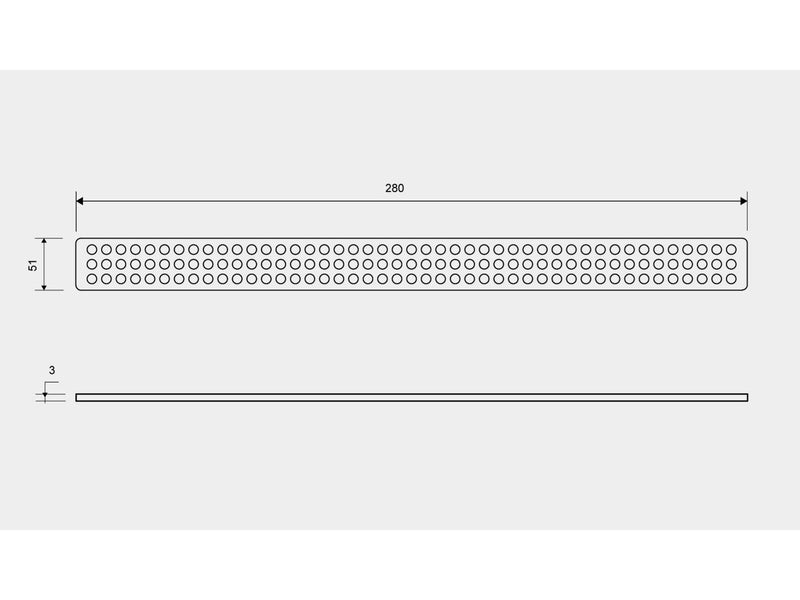 Unidrain ClassicLine grating Classic 300 mm