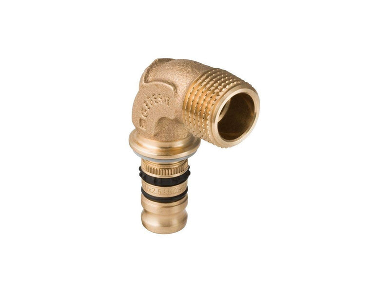 Geberit mepla bend adapter 90° with male thread: d26mm r1