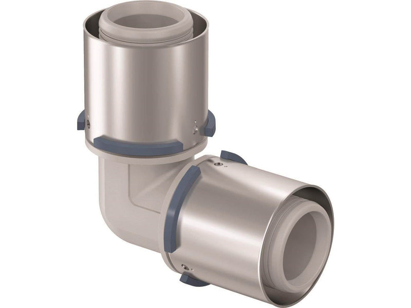 Uponor s-press composite elbow 90° 75 x 75 mm