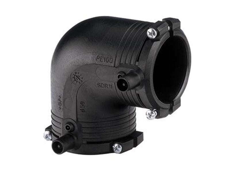 +GF+ elgef plus elbow 90° 50 mm pn16 pe100-sdr11