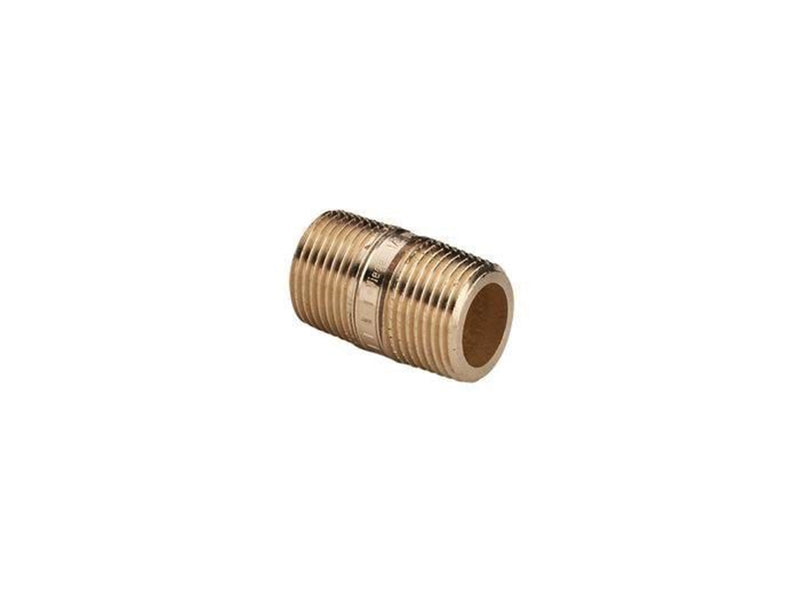 Viega Nipple pipe 1/2" x 40 mm chrome-plated gunmetal