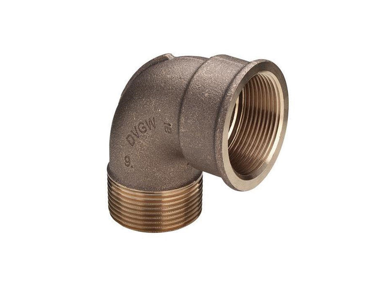 Viega Bend 90° sleeve/nipple 2" gunmetal