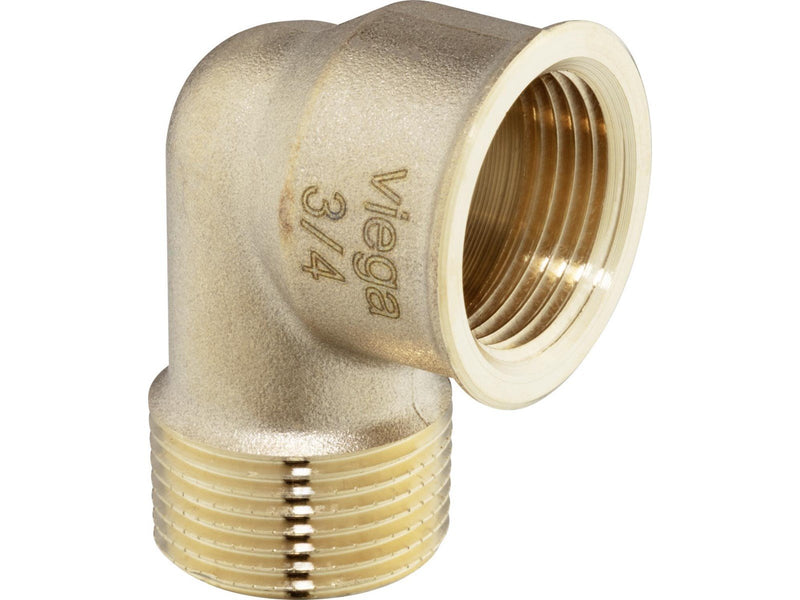 Viega Bend 90° socket/nipple 3/4" gunmetal