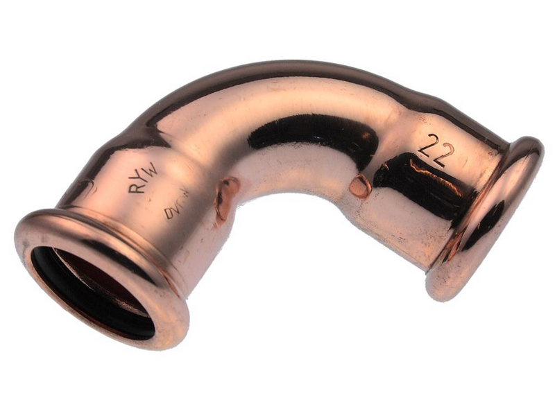 Vsh Fabrieken Xpress copper elbow 90 deg. ff 22