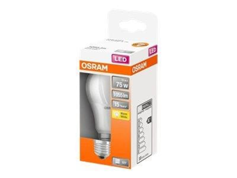 Osram LED-Lampe STAR Classic A60 10W/827 (75W) Frosted E27