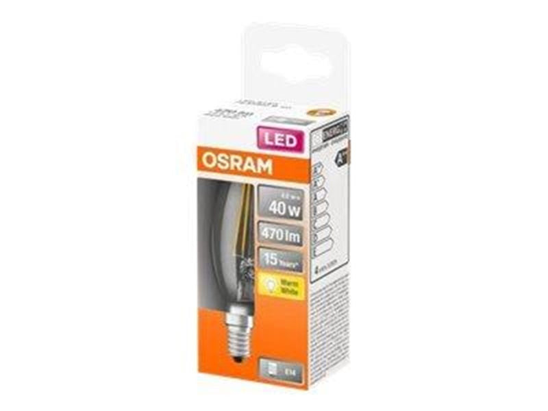 Osram LED-Lampe Retrofit Classic Candle 4W/827 (40W) Frosted E14