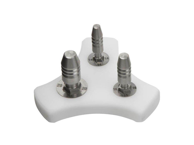 Roth calibration tool arbors for 26 og 32 mm