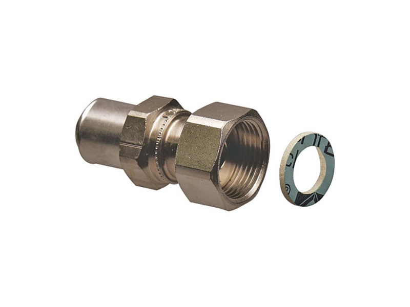 Uponor press adapter swivel nut 20-g3/4sn