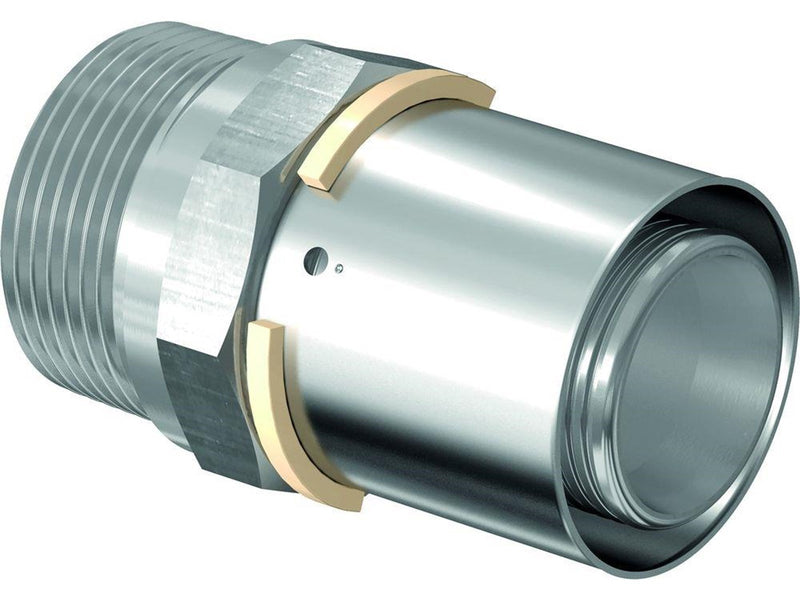 Uponor s-press adaptor male thread 63 mm x 2