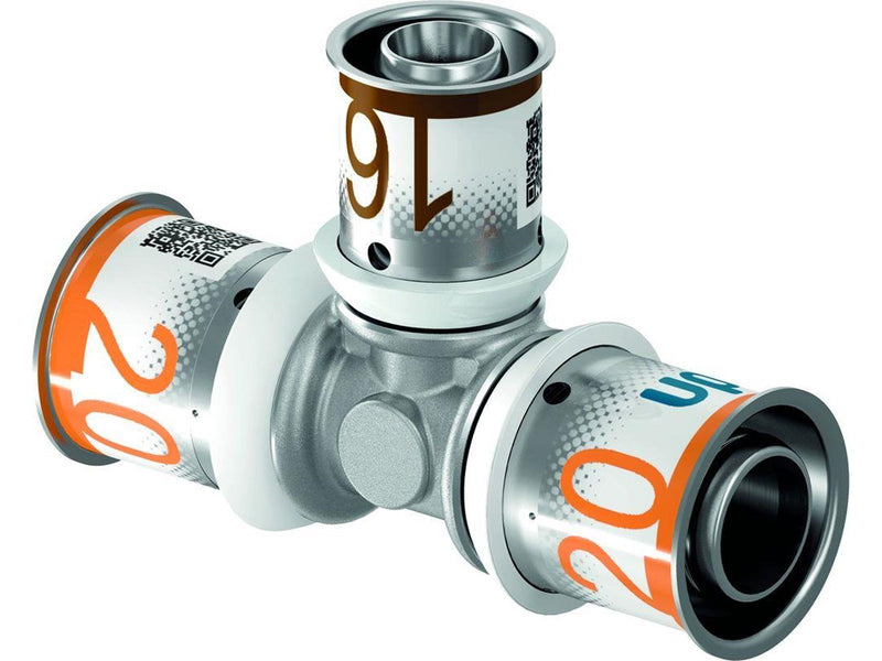 Uponor s-press plus tee reducer 25 x 20 x 20 mm