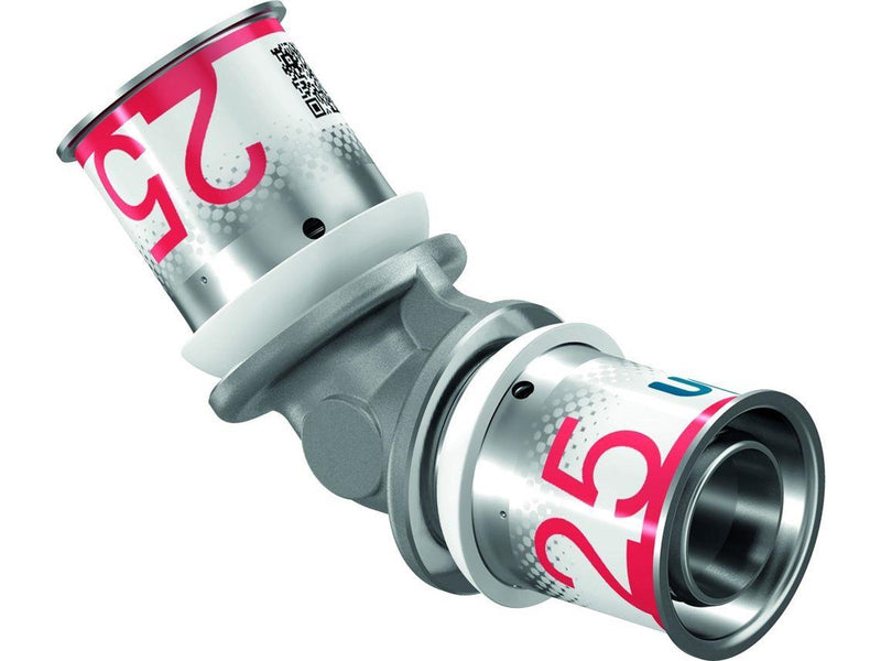 Uponor s-press plus elbow 45° 25 mm
