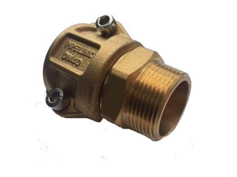Unite straight male pex fitting 20 x 2.3 mm x 34 pn6