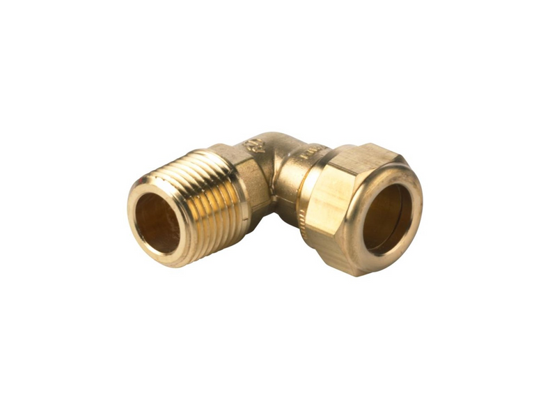Vsh Fabrieken Compression elbow male mxc 3/8x10 dzr s12