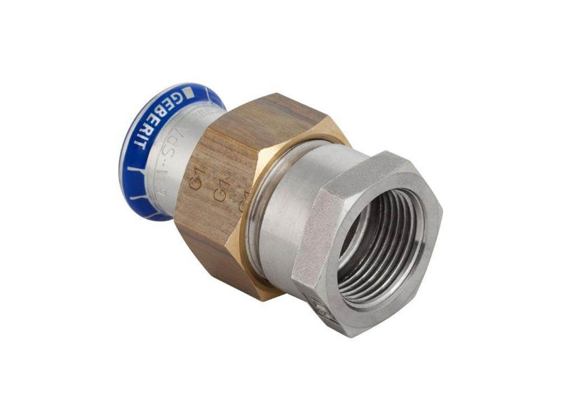Geberit Mapress adapater union ss 54 mm 2 for f