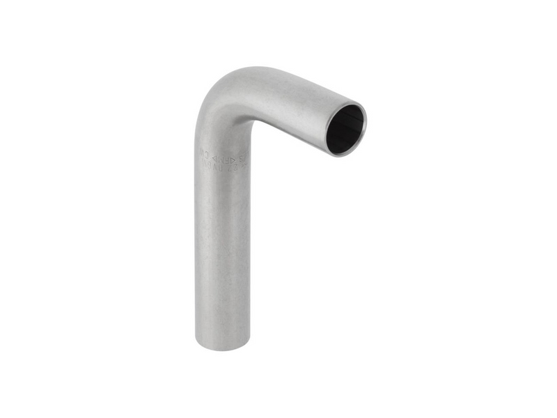 Geberit Bend w/ plain ends stst 90g d22