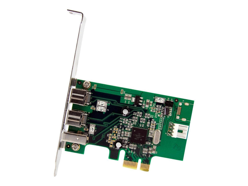 StarTech.com 3 Port 2b 1a 1394 PCI Express FireWire Card Adapter - FireWire Adapter