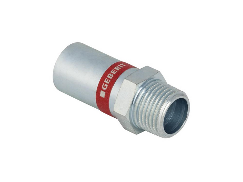 Geberit Adapter mt w/ plend cst d22-r3/4 zn-pl