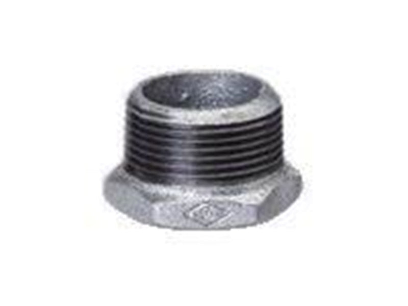 Unite Nipple/socket galvanized  11/2x1/2