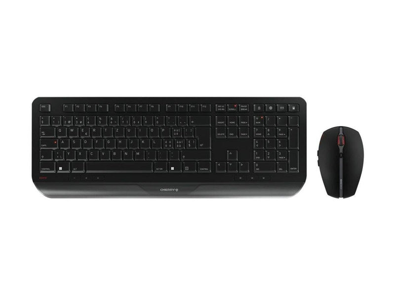 Cherry GENTIX DESKTOP - Tastatur & Maus Set - Schweiz - Schwarz