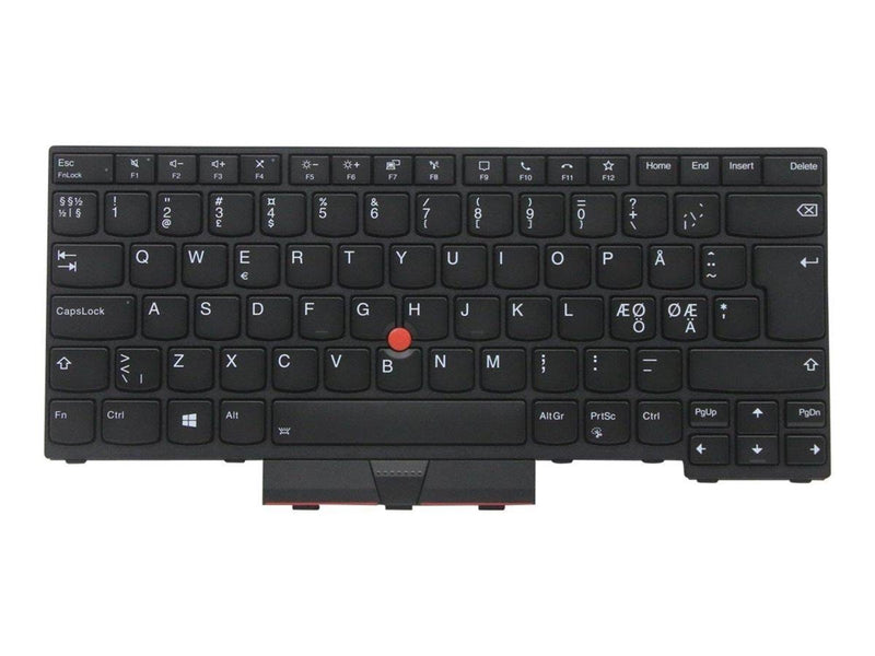 Lenovo Sunrex - Portable Keyboard - Ersatz - Nordisch - Schwarz