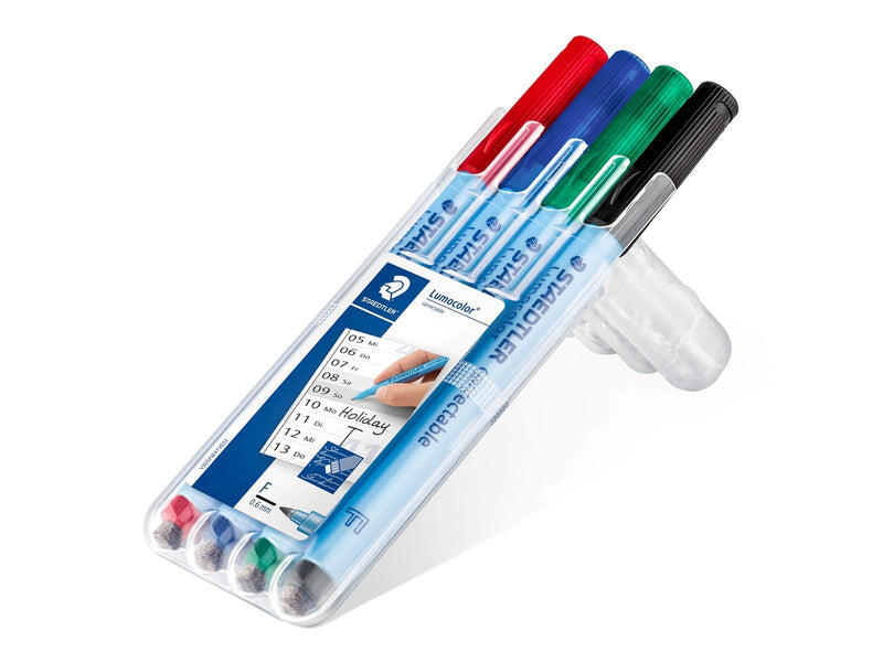 Staedtler OHP pen Lumocolor correct F 4pcs