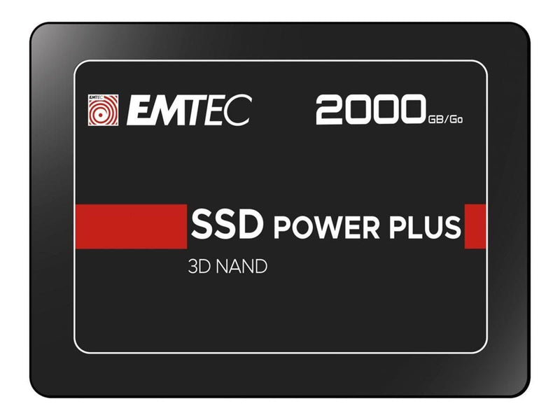 Emtec X150 Power Plus 3D NAND SSD - 2TB - SATA-600 - 2.5"