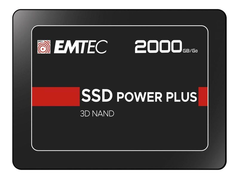 Emtec X150 Power Plus 3D NAND SSD - 2TB - SATA-600 - 2.5"