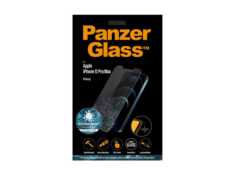 PanzerGlass Privacy Screen Protector Apple iPhone 12 Pro Max | Standard Fit