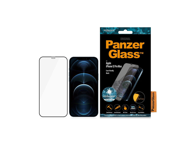 PanzerGlass Screen Protector Apple iPhone 12 Pro Max | Edge-to-Edge