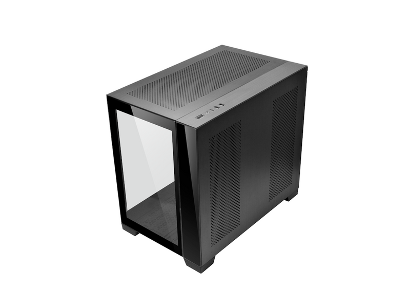 Lian Li O11 Dynamic Mini - Black - Gehäuse - Miditower - Schwarz