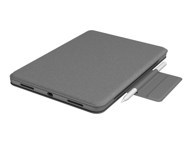 Logitech Folio Touch - Tastatur & Folio-Set - Englisch - UK - Grau