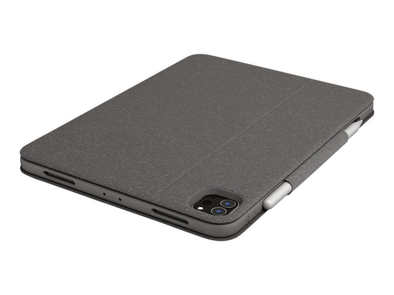 Logitech Folio Touch - Tastatur & Folio-Set - Englisch - UK - Grau