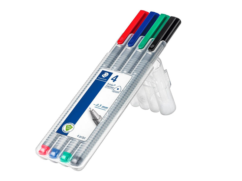Staedtler Fineliner triplus 0.3mm 4pcs.box